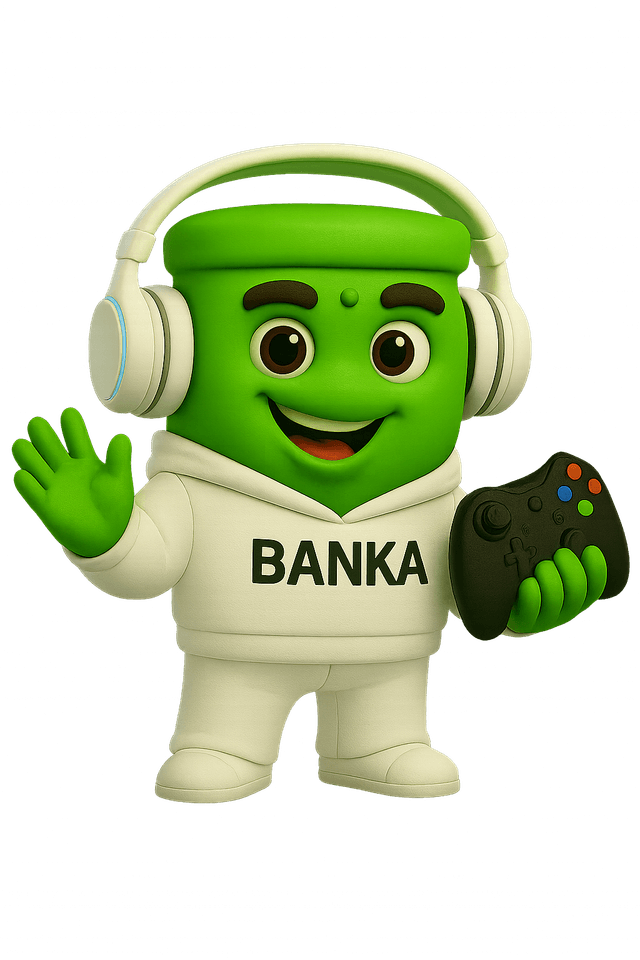BANKA Gamer Mascot